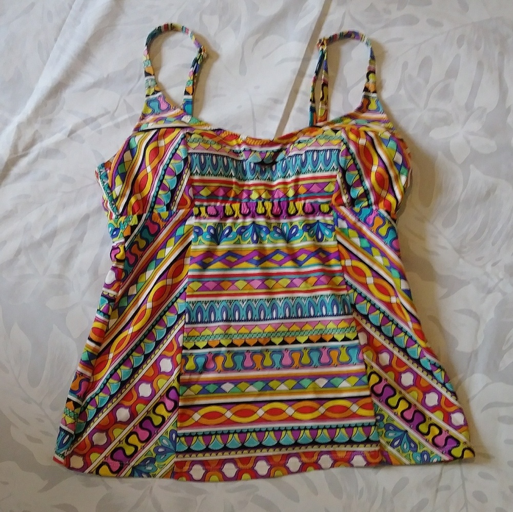 FINAL SALE Trina Turk Swim Top EUC